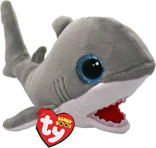 TY BEANIE BABIES SHARK FINNEGAN