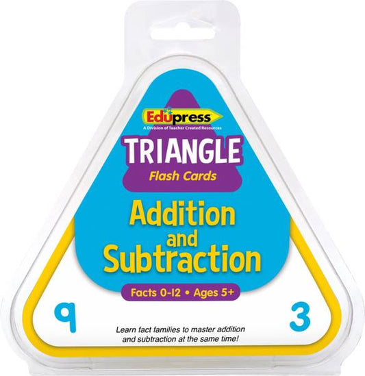 FLASH CARDS: TRIANGLE ADDITION AND SUBTRACTION