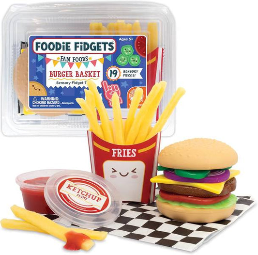 FOODIE FIDGETS BURGER BASKET