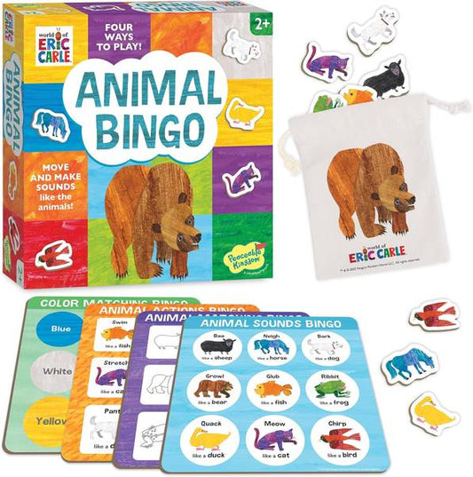 ERIC CARLE ANIMAL BINGO