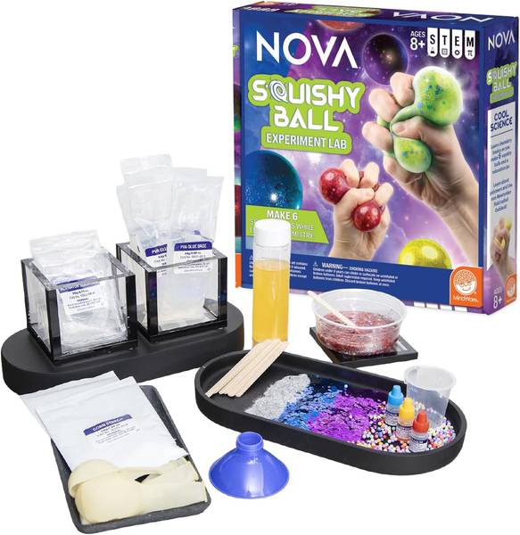 NOVA SQUISHY BALL EXPERIMENT LAB
