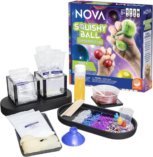 NOVA SQUISHY BALL EXPERIMENT LAB