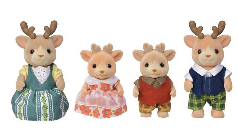 CALICO CRITTERS REINDEER FAMILY