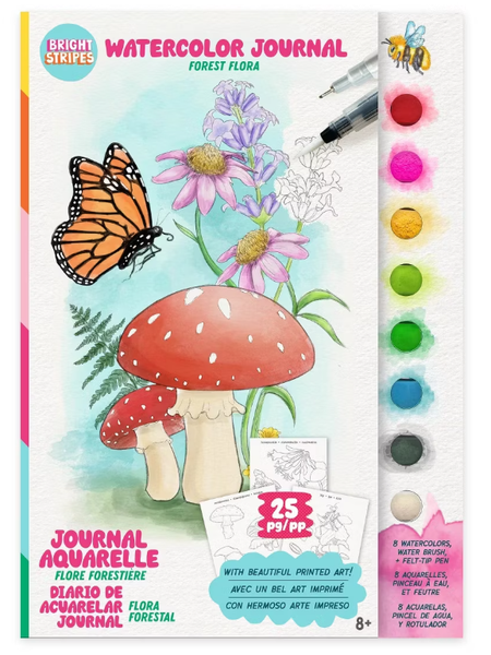 WATERCOLOR JOURNAL: FLOREST FLORA