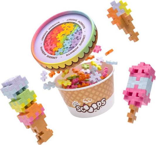 PLUS PLUS SCOOPS: RAINBOW SHERBET