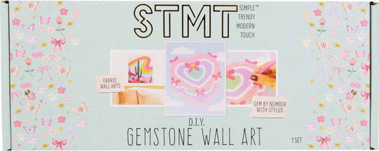 DIY GEMSTONE WALL ART