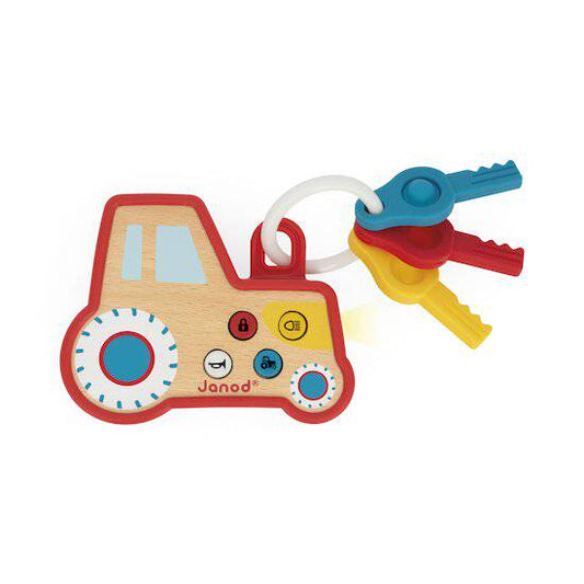 FARM TRACTOR KEYRING
