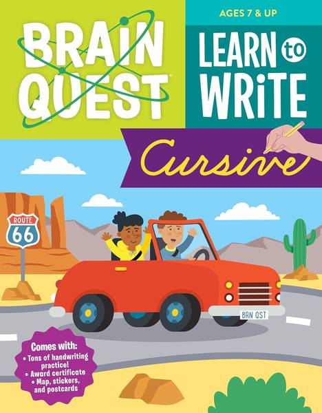 BRAIN QUEST LEARN TO WRITE CURSIVE