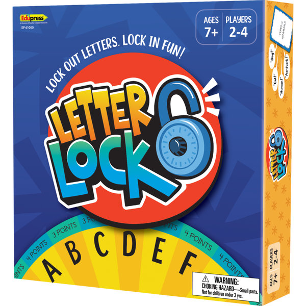 LETTER LOCK BOARD GAME