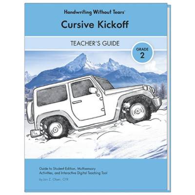 HWT: 2ND GRADE CURSIVE KICKOFF TEACHER'S GUIDE 2025
