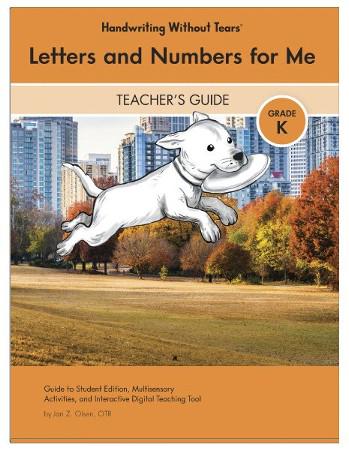 HWT: KINDERGARTEN LETTERS AND NUMBERS FOR ME TEACHER'S GUIDE 2025