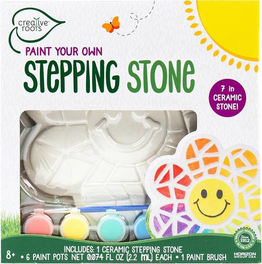 PAINT YOUR OWN STEPPING STONE SMILEY DAISY