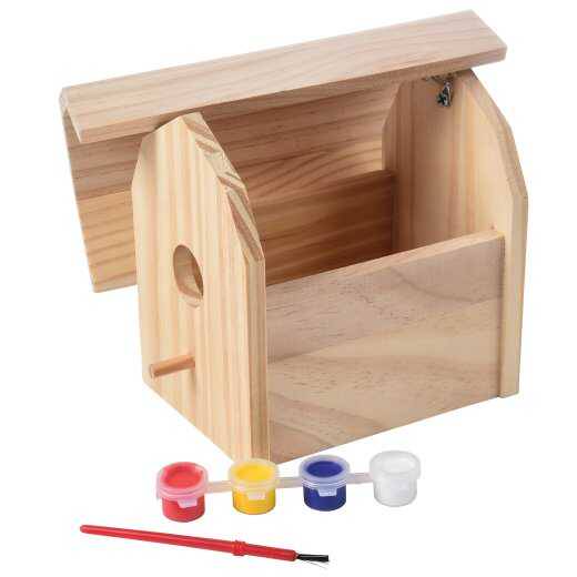 BUILD AND PAINT A BIRDHOUSE