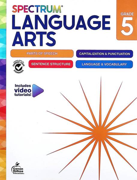 SPECTRUM LANGUAGE ARTS GRADE 5