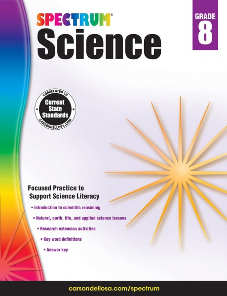 SPECTRUM COMMON CORE SCIENCE GRADE 8