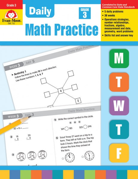 DAILY MATH PRACTICE GRADE 3