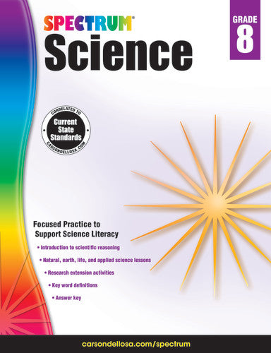 SPECTRUM COMMON CORE SCIENCE GRADE 8