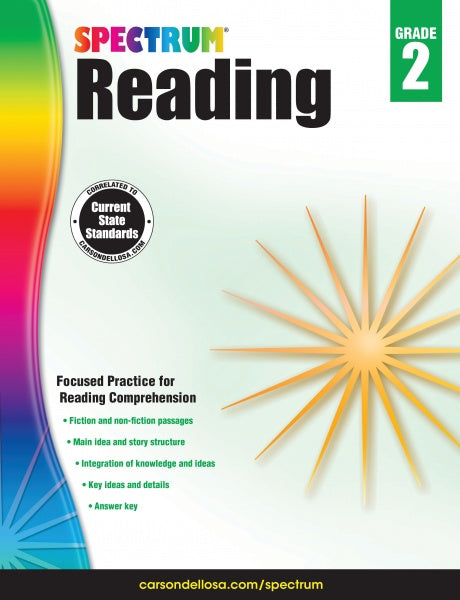 SPECTRUM COMMON CORE READING GRADE 2