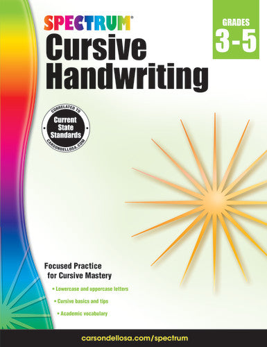 SPECTRUM CURSIVE HANDWRITING