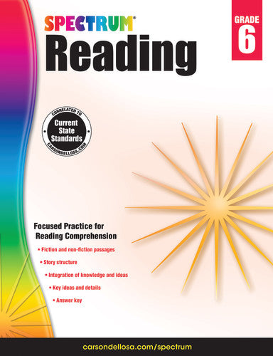 SPECTRUM COMMON CORE READING GRADE 6