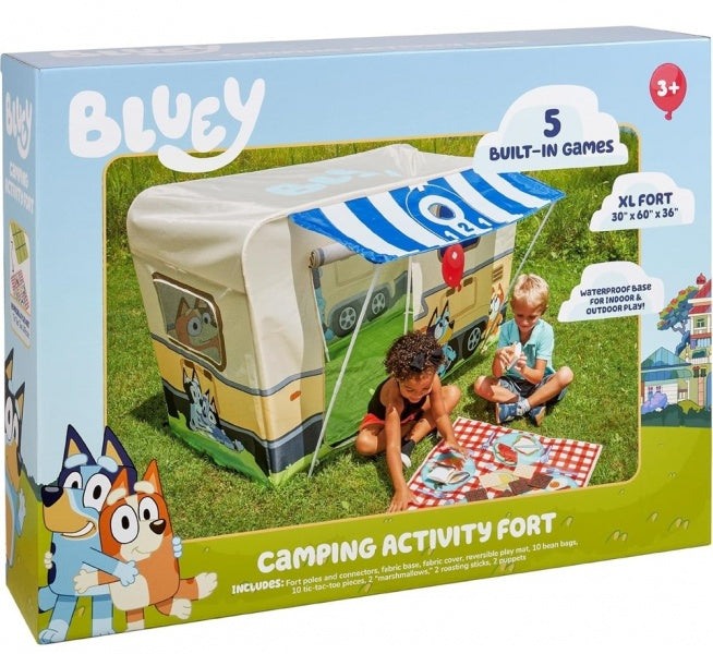 BLUEY CAMPING ACTIVITY FORT