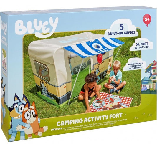 BLUEY CAMPING ACTIVITY FORT