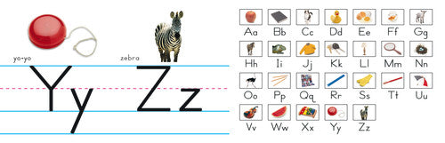 BULLETIN BOARD SET: TRADITIONAL MANUSCRIPT ALPHABET LINE