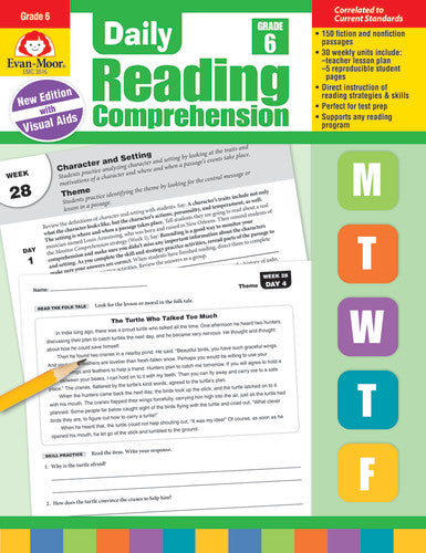 DAILY READING COMPREHENSION: GRADE 6