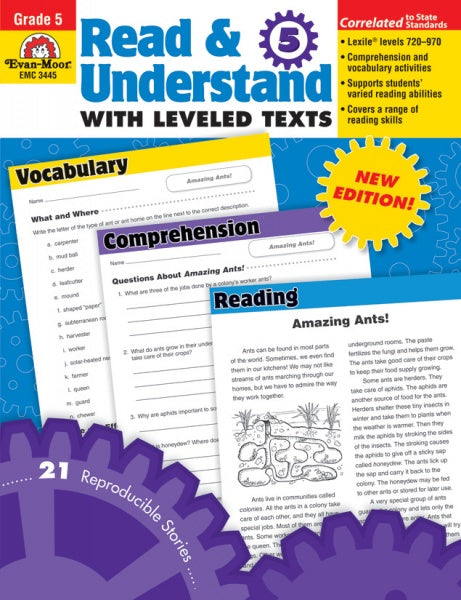 READ & UNDERSTAND WITH LEVELED TEXTS GRADE 5