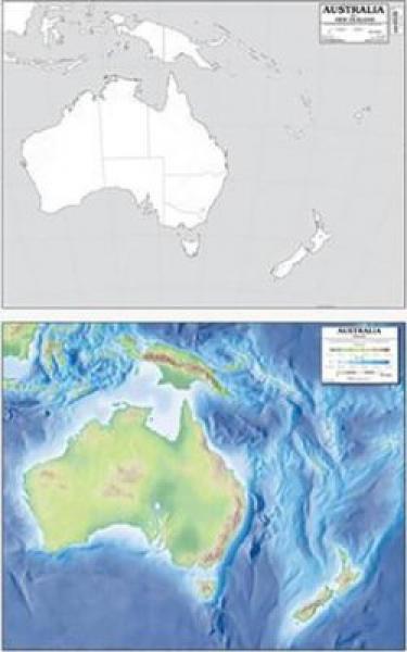 MARK-IT MAP: AUSTRALIA AND NEW ZEALAND