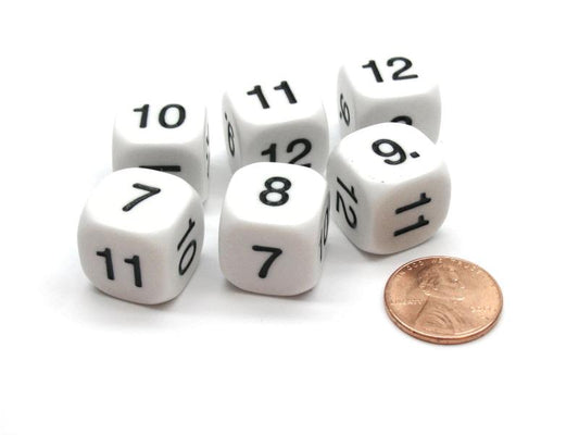 DICE: NUMBERS 7-12