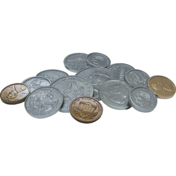 PLAY MONEY: ASSORTED COINS