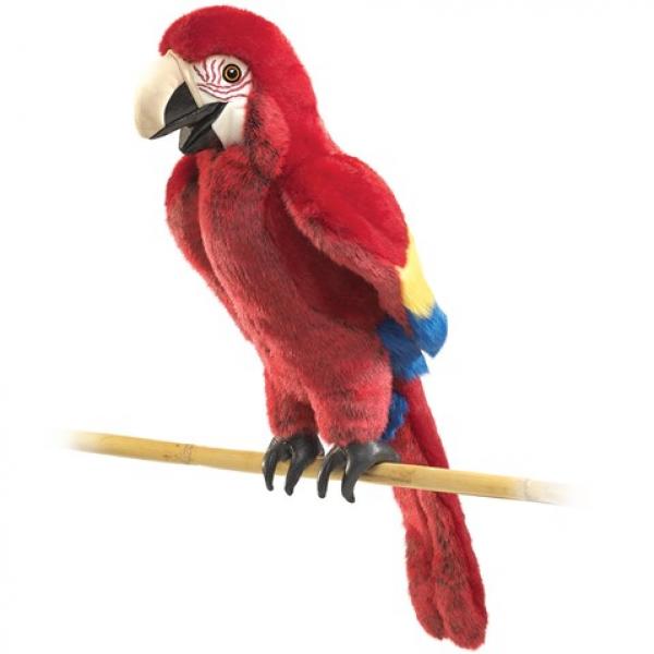 PUPPET: SCARLET MACAW