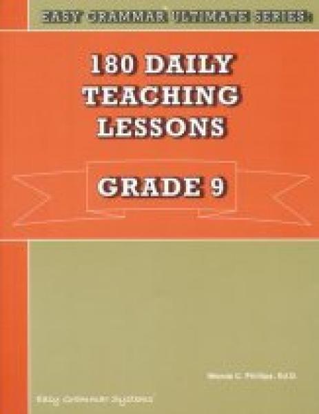 EASY GRAMMAR ULTIMATE SERIES: GRADE 9 TEACHER'S EDITION