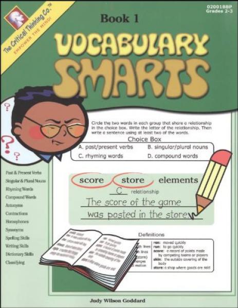 VOCABULARY SMARTS BOOK 1 GRADE 2-3