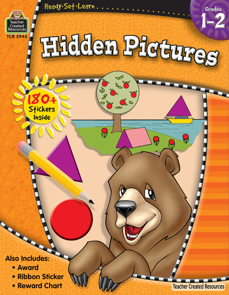 READY SET LEARN: HIDDEN PICTURES GRADE 1-2