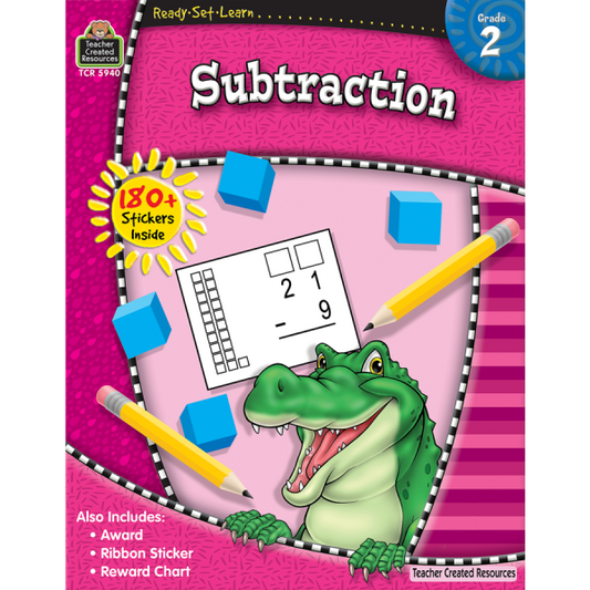 READY SET LEARN: SUBTRACTION GRADE 2