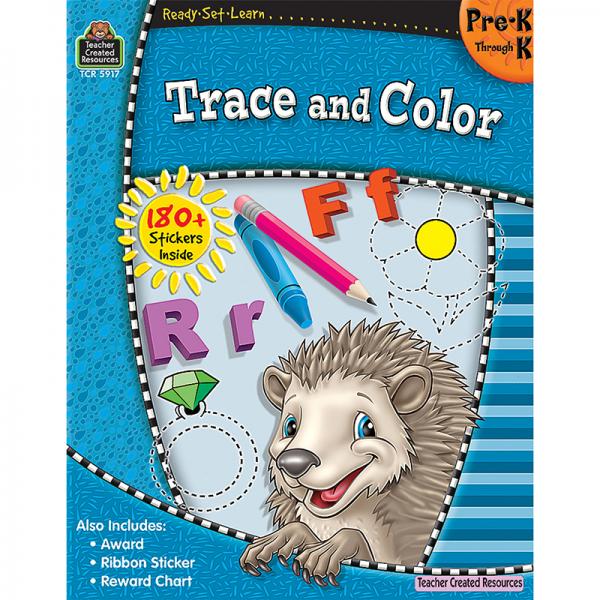 READY SET LEARN: TRACE AND COLOR
