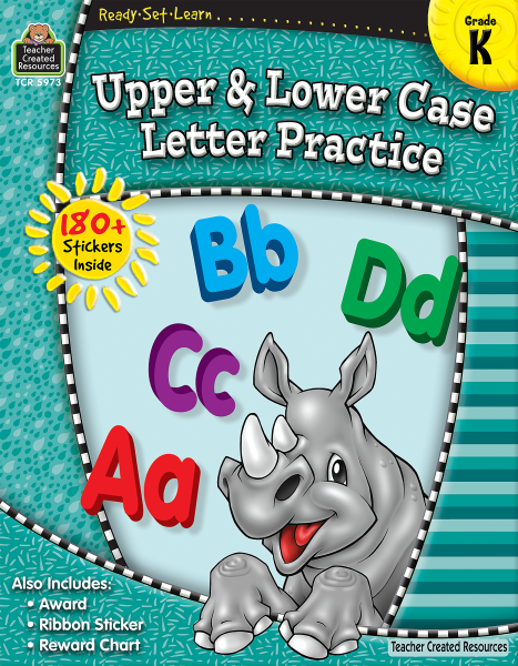 READY SET LEARN: UPPER/LOWER CASE LETTER GR K