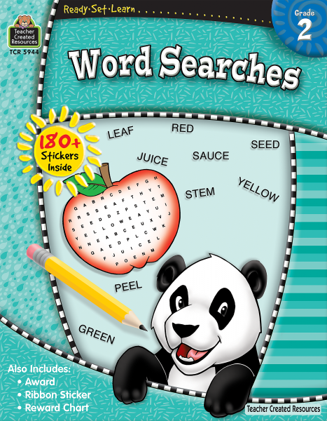 READY SET LEARN: WORD SEARCHES GRADE 2