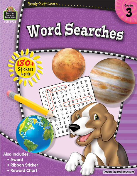 READY SET LEARN: WORD SEARCHES GRADE 3
