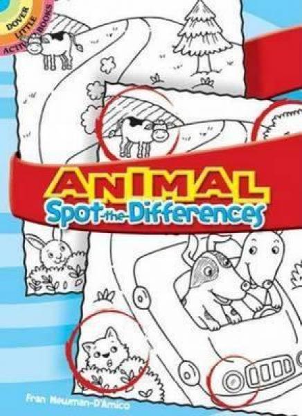 LITTLE ACTIVITY BOOK: ANIMAL SPOT THE DIFFERENCES