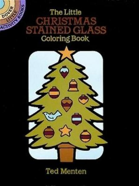 LITTLE ACTIVITY BOOK: LITTLE CHRISTMAS STAINED GLASS