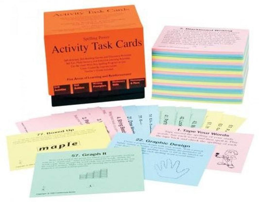 SPELLING POWER: ACTIVITY TASK CARDS