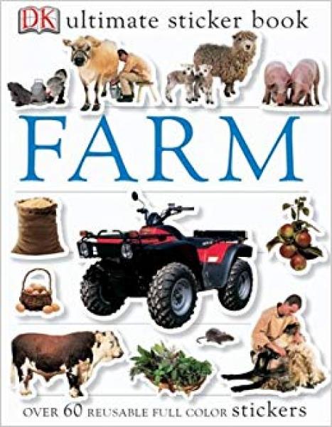 DK ULTIMATE STICKER BOOK: FARM