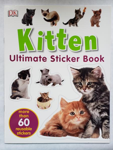 DK ULTIMATE STICKER BOOK: KITTEN
