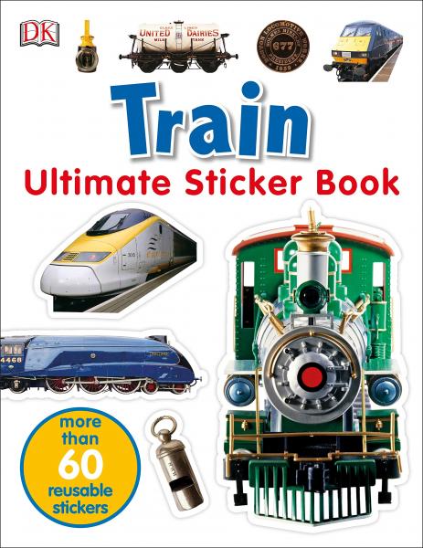 DK ULTIMATE STICKER BOOK: TRAIN