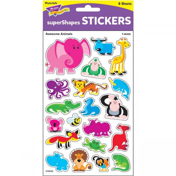 STICKERS: AWESOME ANIMALS