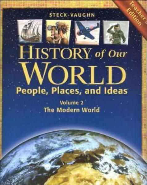 HISTORY OF OUR WORLD VOLUME 2 MODERN WORLD TEACHER'S EDITION