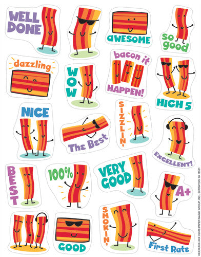 STICKERS: BACON SCENTED